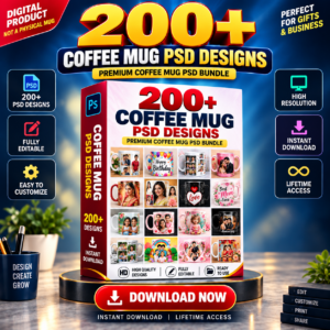 200+ COFFEE MUG PSD